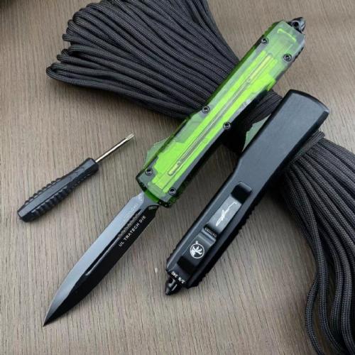 Clear Handle Replica Microtech UTX-85