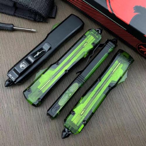 Clear Handle Replica Microtech UTX-85