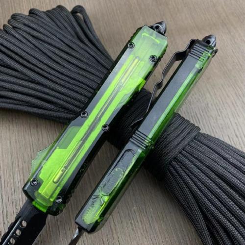 Clear Handle Replica Microtech UTX-85