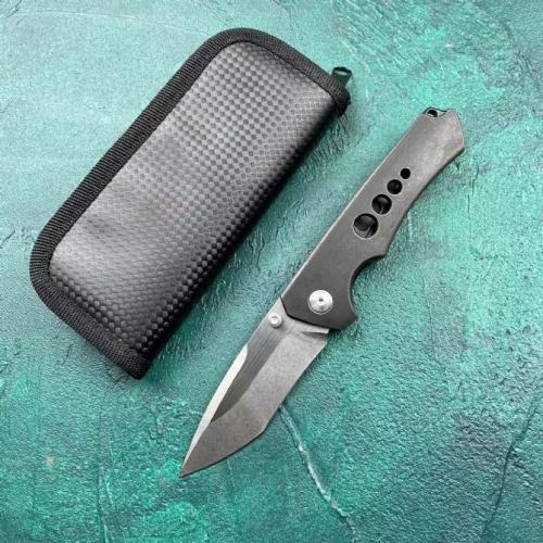 JJ155 Sailfish M390 Titanium Premium Folding Knife