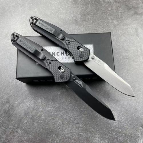 Butterfly 940 Folding Knife with Faux Carbon Fiber Handle