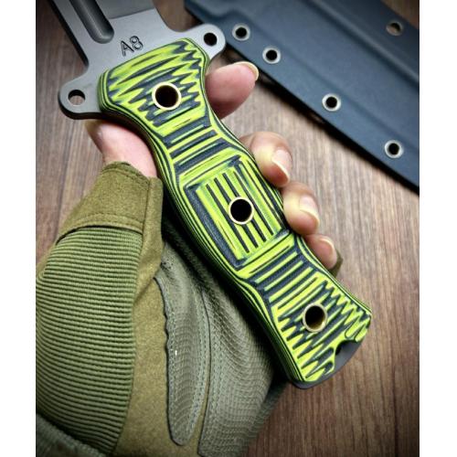 Light Cavalry Knife with Green Handle
