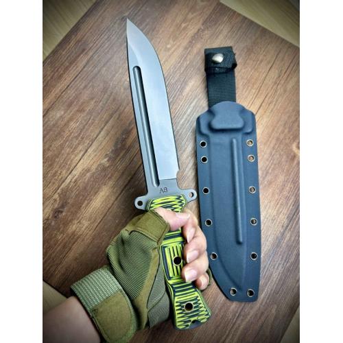 Light Cavalry Knife with Green Handle