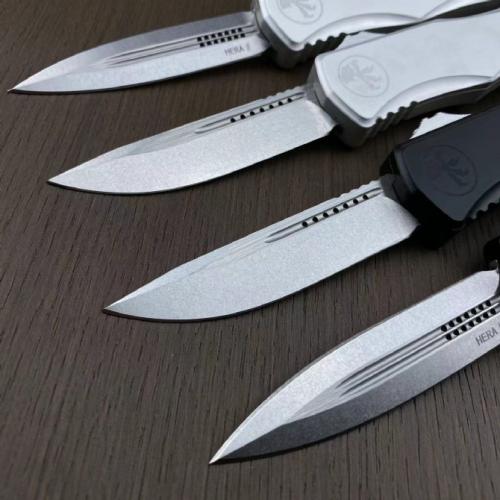 Introducing the Microtech Hera II: Featuring a sleek hidden screw design.