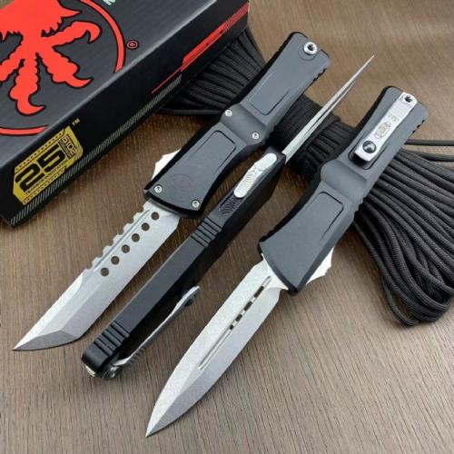 Introducing the Replica Microtech Dragon III: a masterful blend of precision engineering and sleek design. This replica 