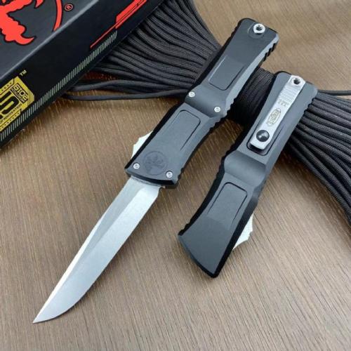 Introducing the Replica Microtech Dragon III: a masterful blend of precision engineering and sleek design. This replica 