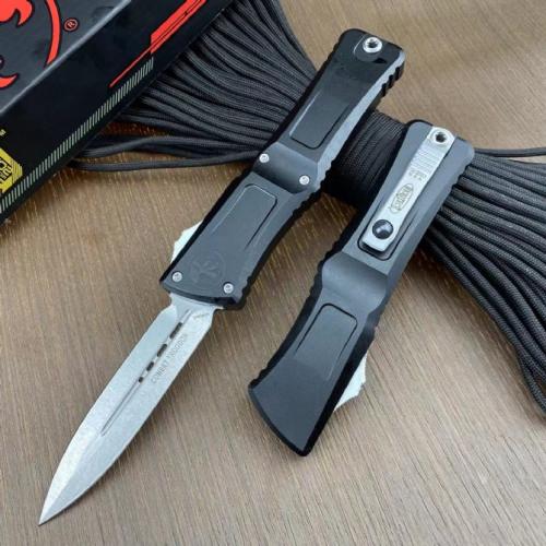 Introducing the Replica Microtech Dragon III: a masterful blend of precision engineering and sleek design. This replica 