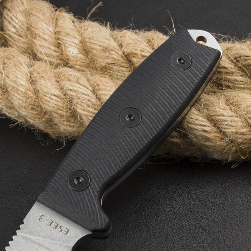 OEM ESEE-3 Rowen Tactical Fixed Blade Knife