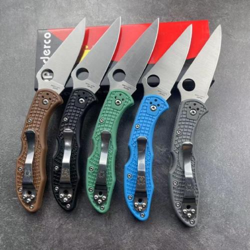 Spyderco C11 Fiberglass Back Lock Folding Knife