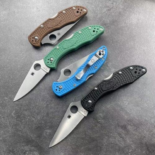 Spyderco C11 Fiberglass Back Lock Folding Knife