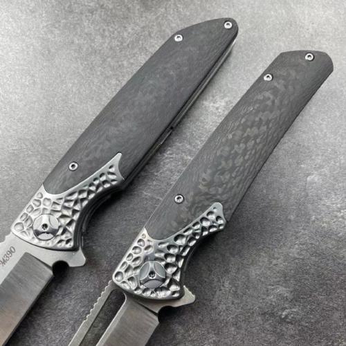 M390 Folding Knife with a Sharp Blade