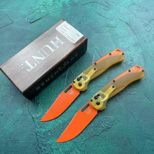 Butterfly 15535 Folding Knife with PEI Handle and Orange Blade