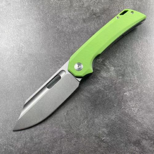 JJ168 Pterosaur Linen Handle Folding Knife