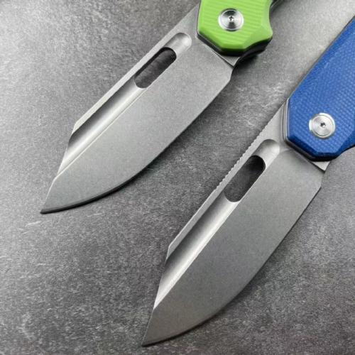 JJ168 Pterosaur Linen Handle Folding Knife