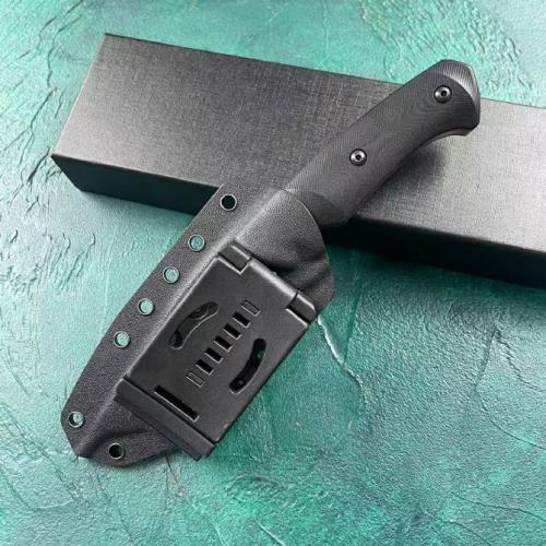 BK-003 Fixed Blade Knife with Black Handle