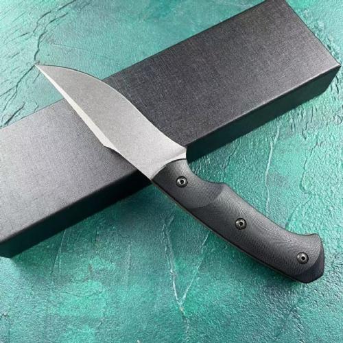 BK-003 Fixed Blade Knife with Black Handle