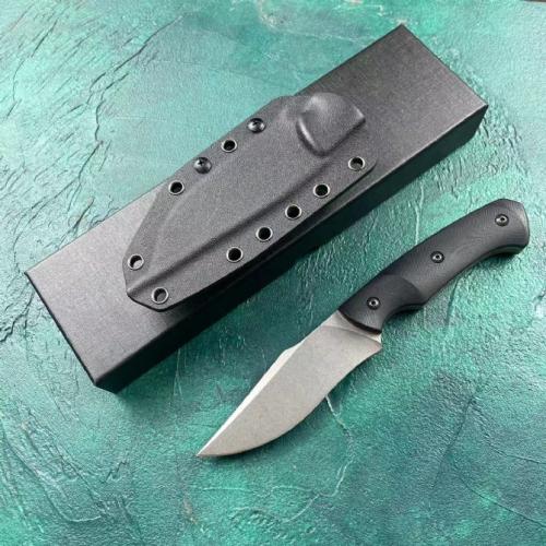 BK-003 Fixed Blade Knife with Black Handle