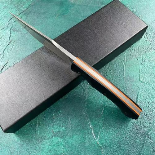 BK-003 Fixed Blade Knife with Black Handle