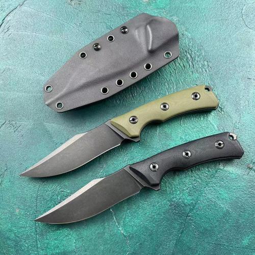 BK-004 Fixed Blade Knife: Precision and durability in one sleek design.