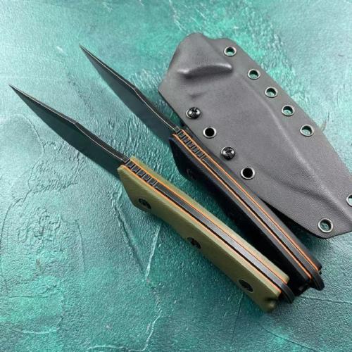BK-004 Fixed Blade Knife: Precision and durability in one sleek design.