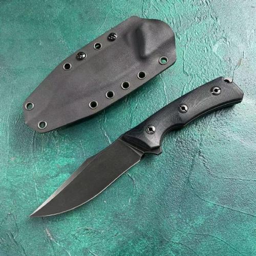 BK-004 Fixed Blade Knife: Precision and durability in one sleek design.