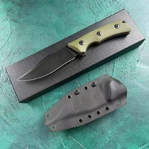 BK-004 Fixed Blade Knife: Precision and durability in one sleek design.
