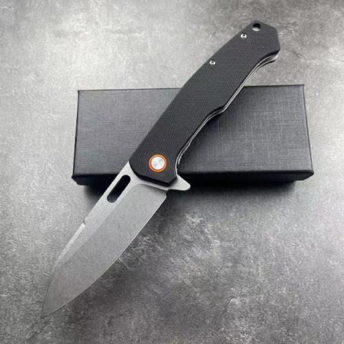JJ183 Black Peak G10 Folding Knife: Precision Meets Durability