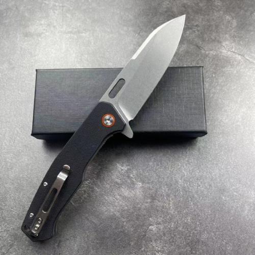JJ183 Black Peak G10 Folding Knife: Precision Meets Durability