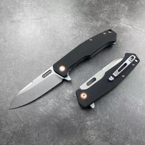 JJ183 Black Peak G10 Folding Knife: Precision Meets Durability