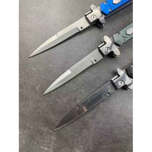 Introducing the 2024 AKC Italian Stiletto - Gambler Spring-Assisted Knife.