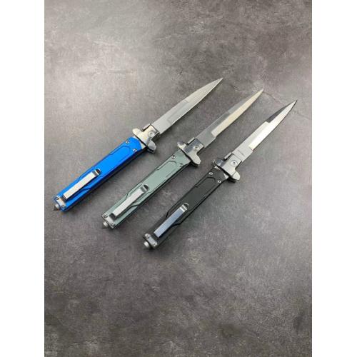 Introducing the 2024 AKC Italian Stiletto - Gambler Spring-Assisted Knife.