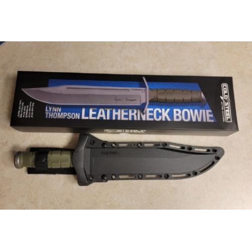 Introducing the 2023 Cold Steel Leatherneck USMC Survival Knife - Lynn Thompson Signature Edition.