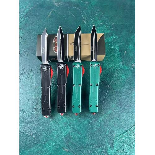 Microtech Bounty Hunter OTF Knife: Precision engineering meets bold design.