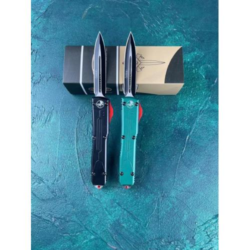 Microtech Bounty Hunter OTF Knife: Precision engineering meets bold design.