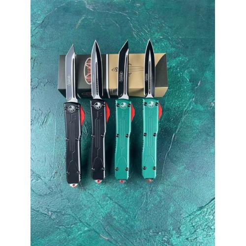 Microtech Bounty Hunter OTF Knife: Precision engineering meets bold design.