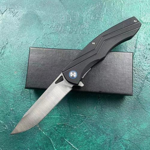 JJ051 Black Flag Gen 2 G10 Folding Knife