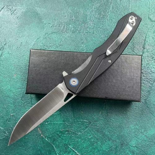 JJ051 Black Flag Gen 2 G10 Folding Knife