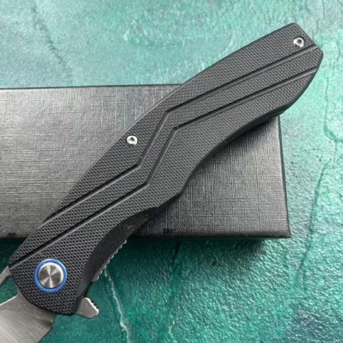 JJ051 Black Flag Gen 2 G10 Folding Knife