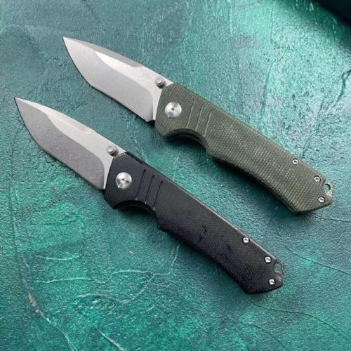 JJ155 Triple Blade Folding Knife with a 90 Linen Handle