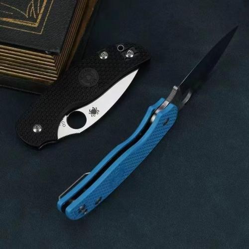 Spyderco C123 Folding Knife with Fiberglass Handle (Available in 4 Styles)