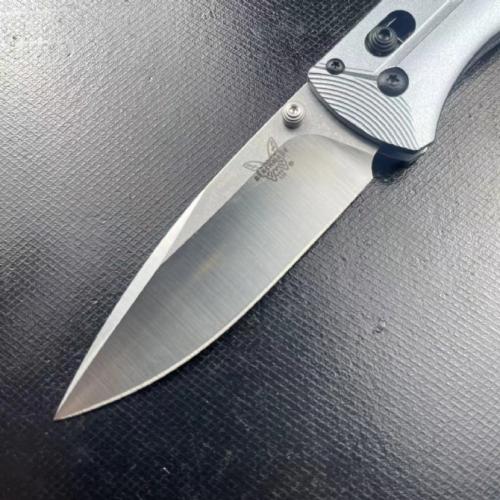 Butterfly 535 Folding Knife with Gray Aluminum Handle