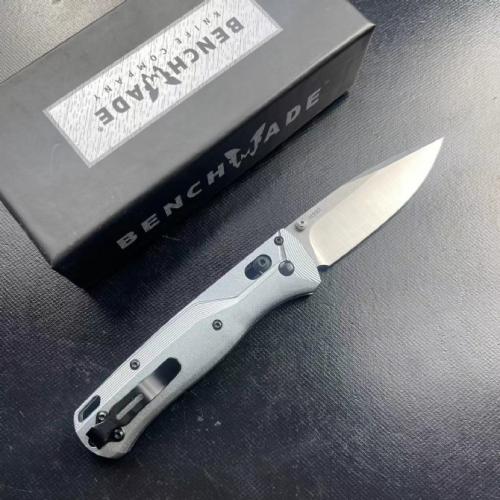 Butterfly 535 Folding Knife with Gray Aluminum Handle