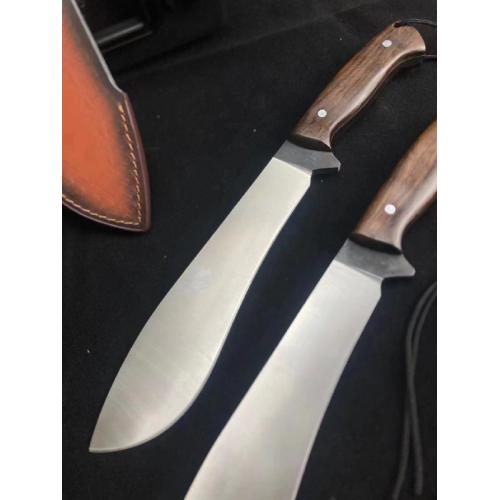 Introducing the New Heavy-Duty Kukri Knife with a Walnut Handle