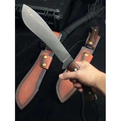 Introducing the New Heavy-Duty Kukri Knife with a Walnut Handle