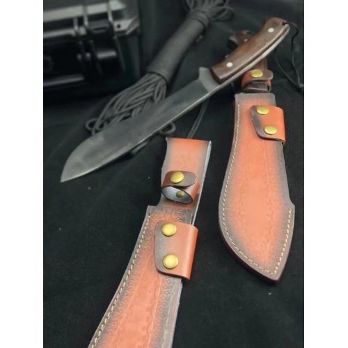Introducing the New Heavy-Duty Kukri Knife with a Walnut Handle