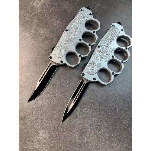Introducing the 2024 Harley Motorcycle Gauntlet Spring-Assisted Knife.