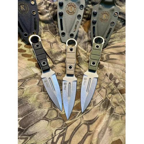 Kizlyar Tactical Push Dagger with G10 Handle