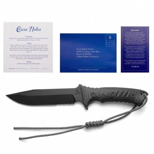 Pacific Green Beret 6.5-Inch Serrated Military Knife - Premium Edition