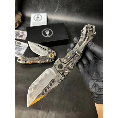 Miller Bros Handmade Volcano T1 Heavy-Duty Folding Knife