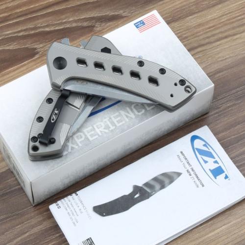 Zero Tolerance ZT 0801BRZ Titanium Folding Knife